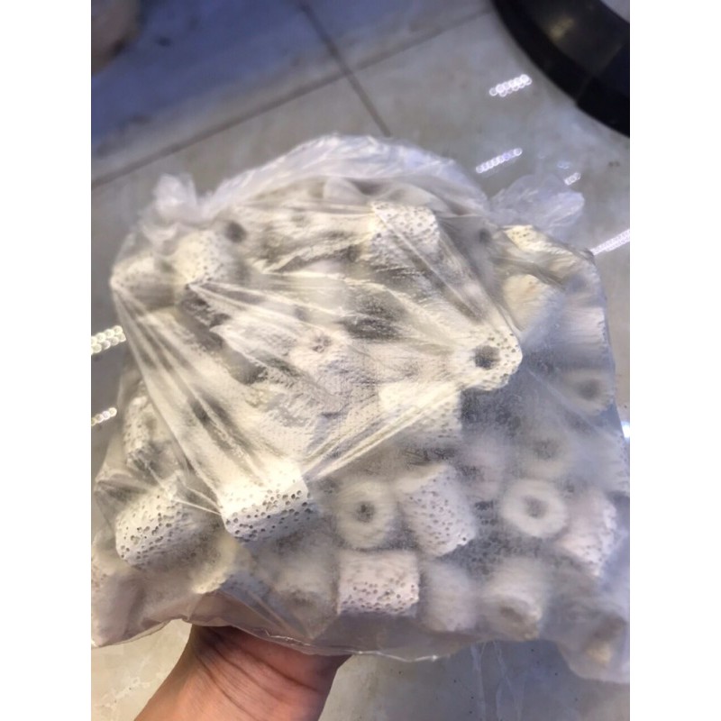 sứ lọc hồ cá bịch 500g