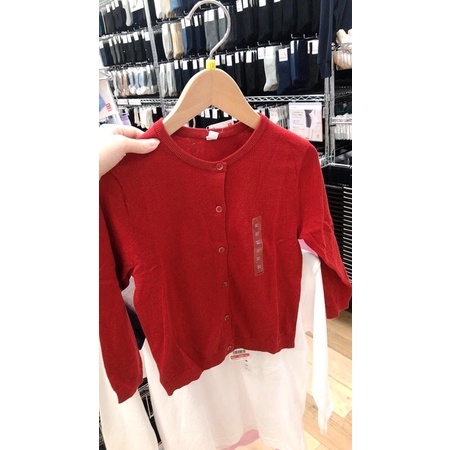 Áo len cadigan trẻ em uniqlo hàng auth