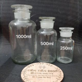 Lọ thuỷ tinh 500ml đựng chè