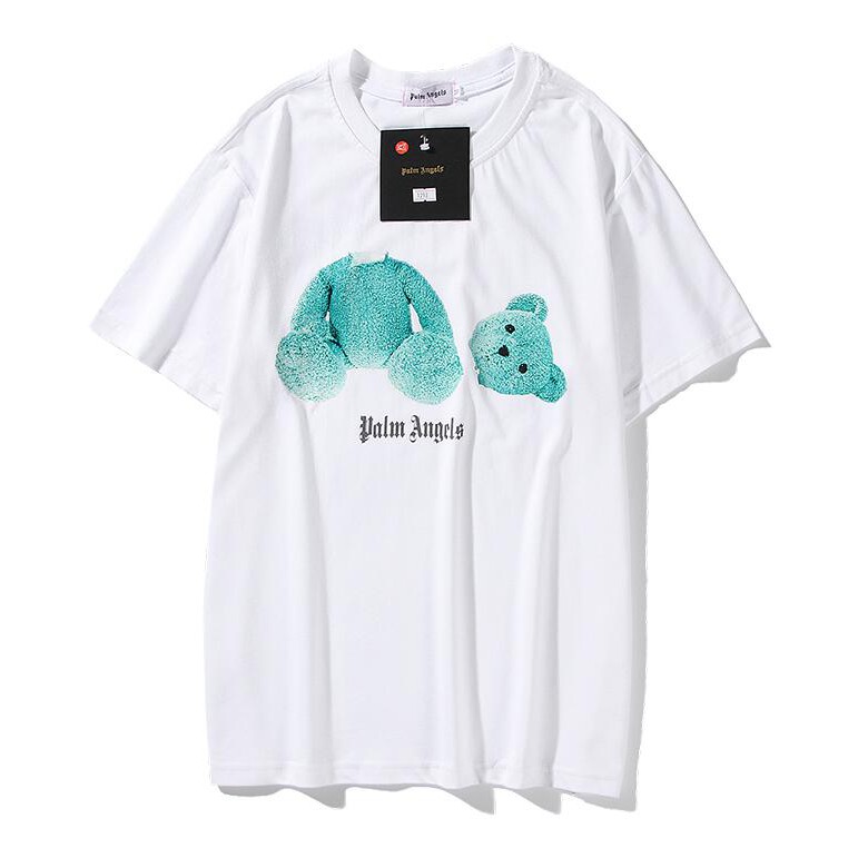 Áo Thun Tay Ngắn In Chữ Palm Angels Cho Nam Và Nữ