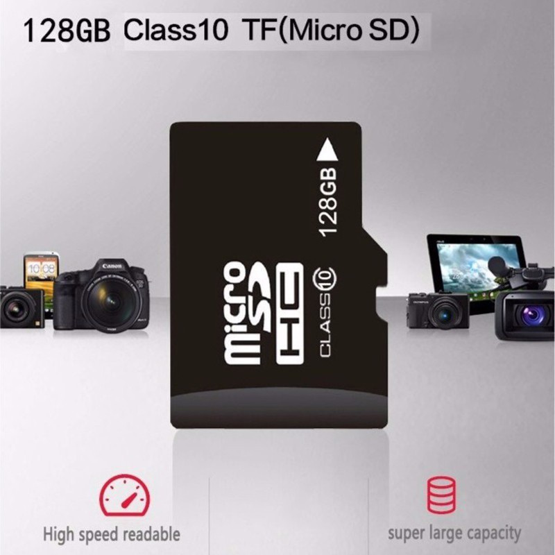Thẻ Nhớ Micro SD TF / SD 32GB 64GB 32GB 64GB128GB Class10 128GB Cho Điện Thoại