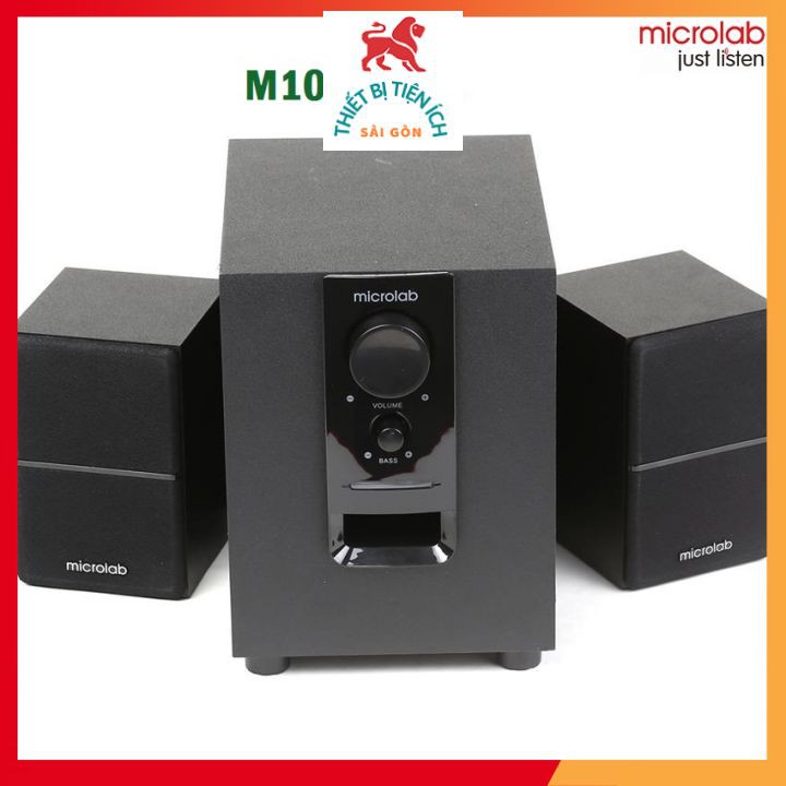 Loa Bluetooth Microlab M106BT 2.1 (Đen) - Hãng phân phối chính thức bảo hành 12 tháng