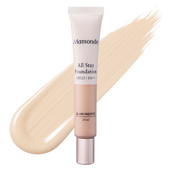 KEM NỀN MAMONDE ALL STAY FOUNDATION - SIÊU CHE PHỦ - KIỀM DẦU - CHỐNG NẮNG SPF25 20ML CHÍNH HÃNG - 5822