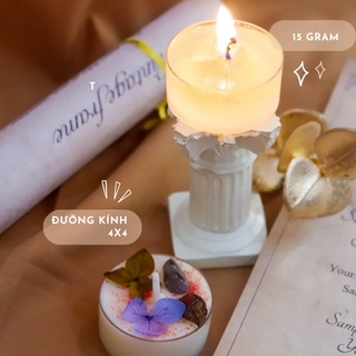 Combo 4 viên nến thơm Tealight nến Đá