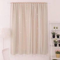 Rèm dán 2 lớp vintage