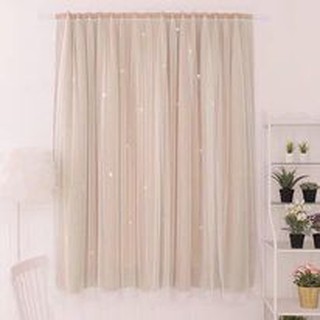 Rèm dán 2 lớp vintage
