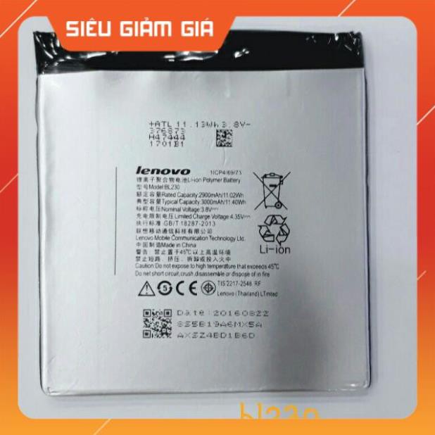 Pin thay BATTERY LENOVO BL230 VIBE Z2 3000mAh BULK OR xịn