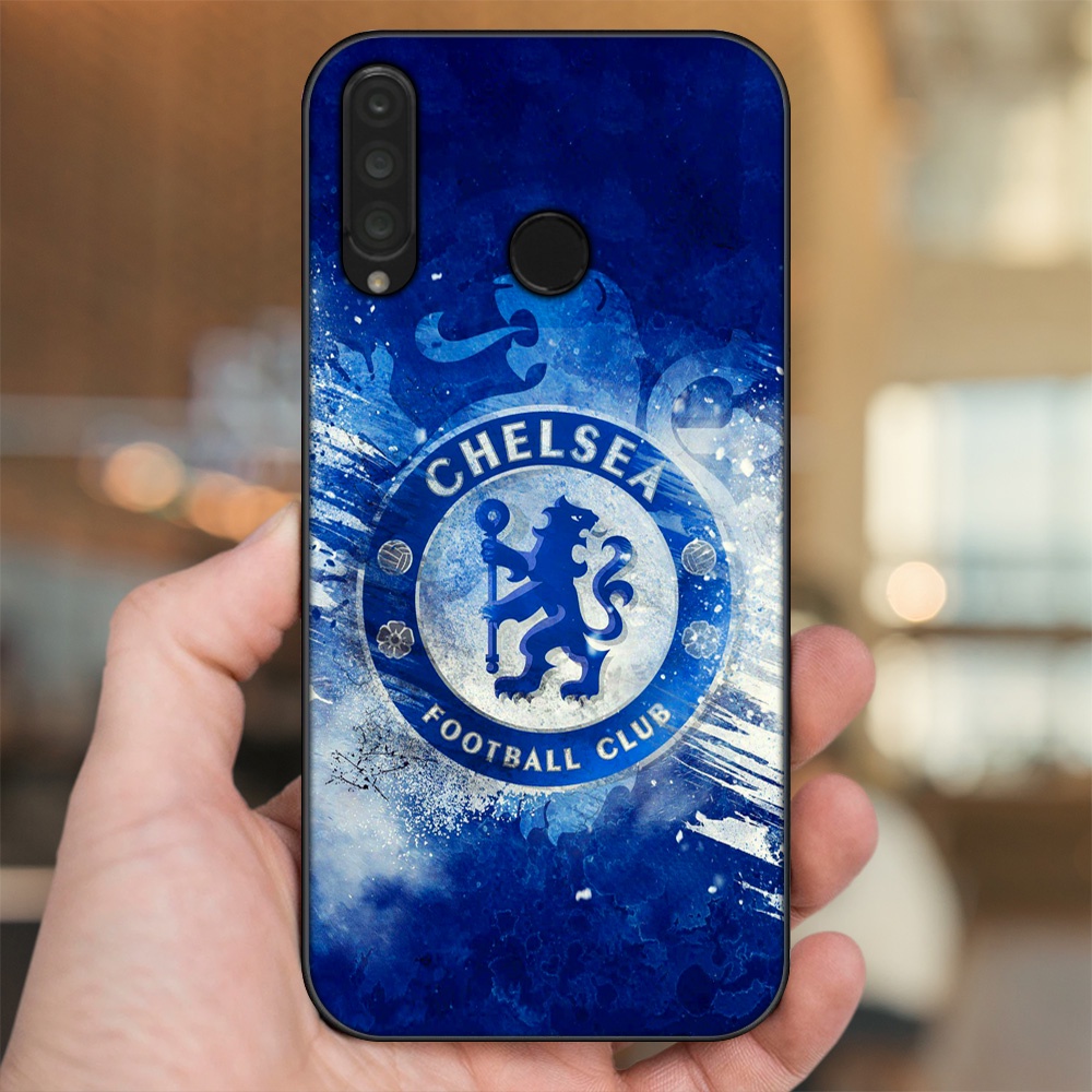 Ốp lưng Huawei P30 Lite, Nova 4e viền đen in hình Chelsea FC