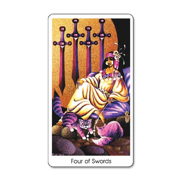 Bộ Bài Tarot of the Cat People (Mystic House Tarot Shop) - Bài Gốc Authentic Chính Hãng 100%