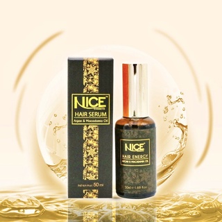Dầu dưỡng tóc giữ nếp tóc uốn nice hair serum 50ml
