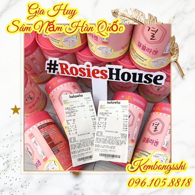 [HÀNG MỚI VỀ] Bột Uống Bổ Sung Collagen Hàn Quốc Hôp 60 gói