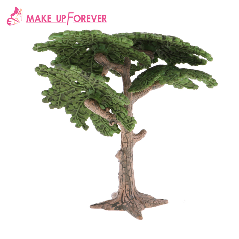 [Make_up Forever]10cm Height Scenery Tree Model Landscape Layout House Livingroom Decoration