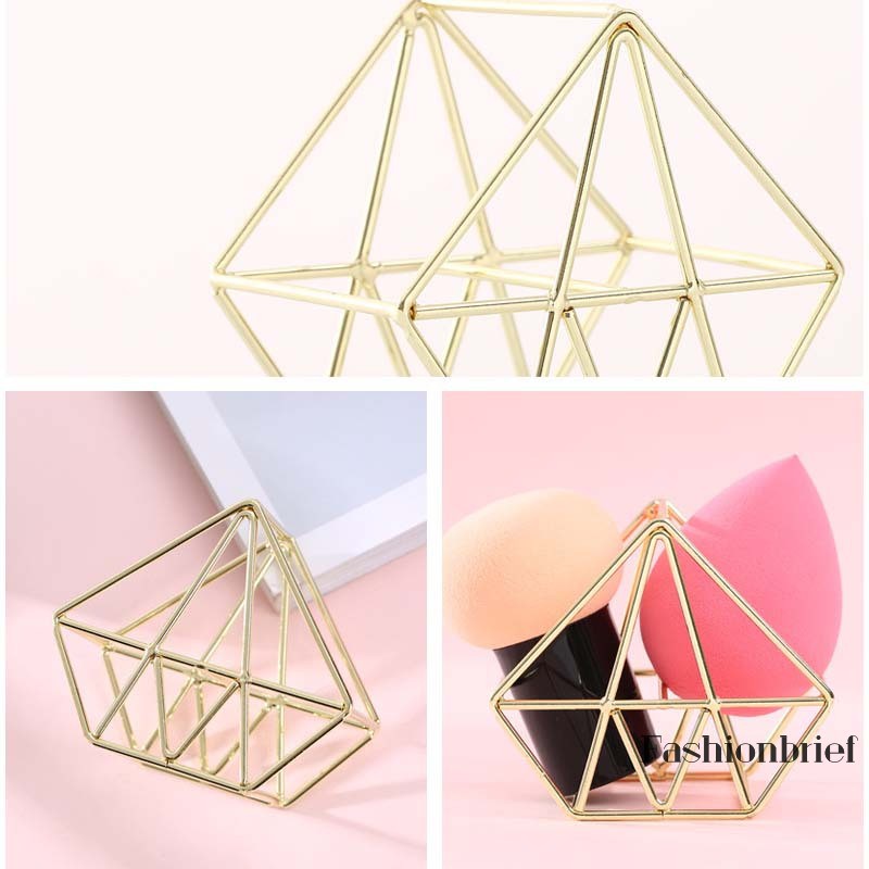 ❤BRIEF Diamond Puff Storage Rack Anti-mildew Beauty Egg Brackets Makeup Hoist Puff Sponge Egg Tray R