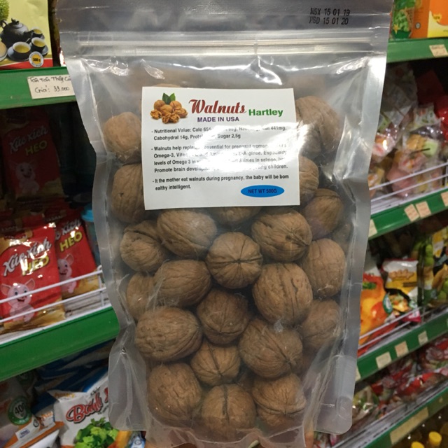 Hạt óc chó nhập khẩu 500mg