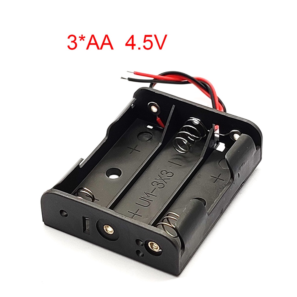 1/2/3/4 Slot AA Case AA Storage Box AA Holder AA DIY Leads With 1 2 3 4 Slots