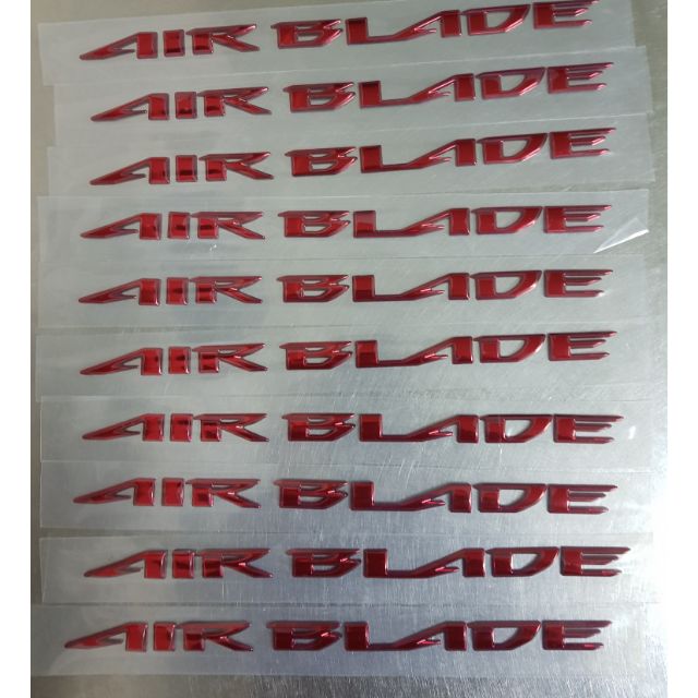 Tem chữ nổi AIR BLADE