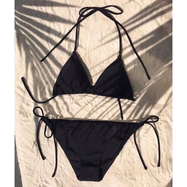 Set bikini Basic đen