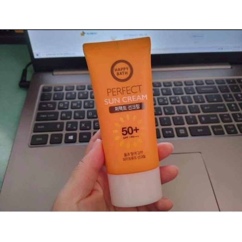 Kem chống nắng Happy bath perfect sun cream chính hãng