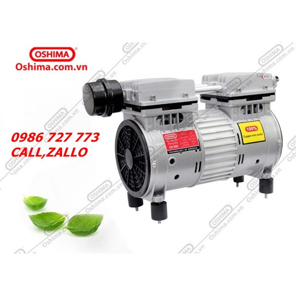 Đầu bơm không dầu Oshima OS-750, Đầu bơm máy nén khí không dầu 2HP