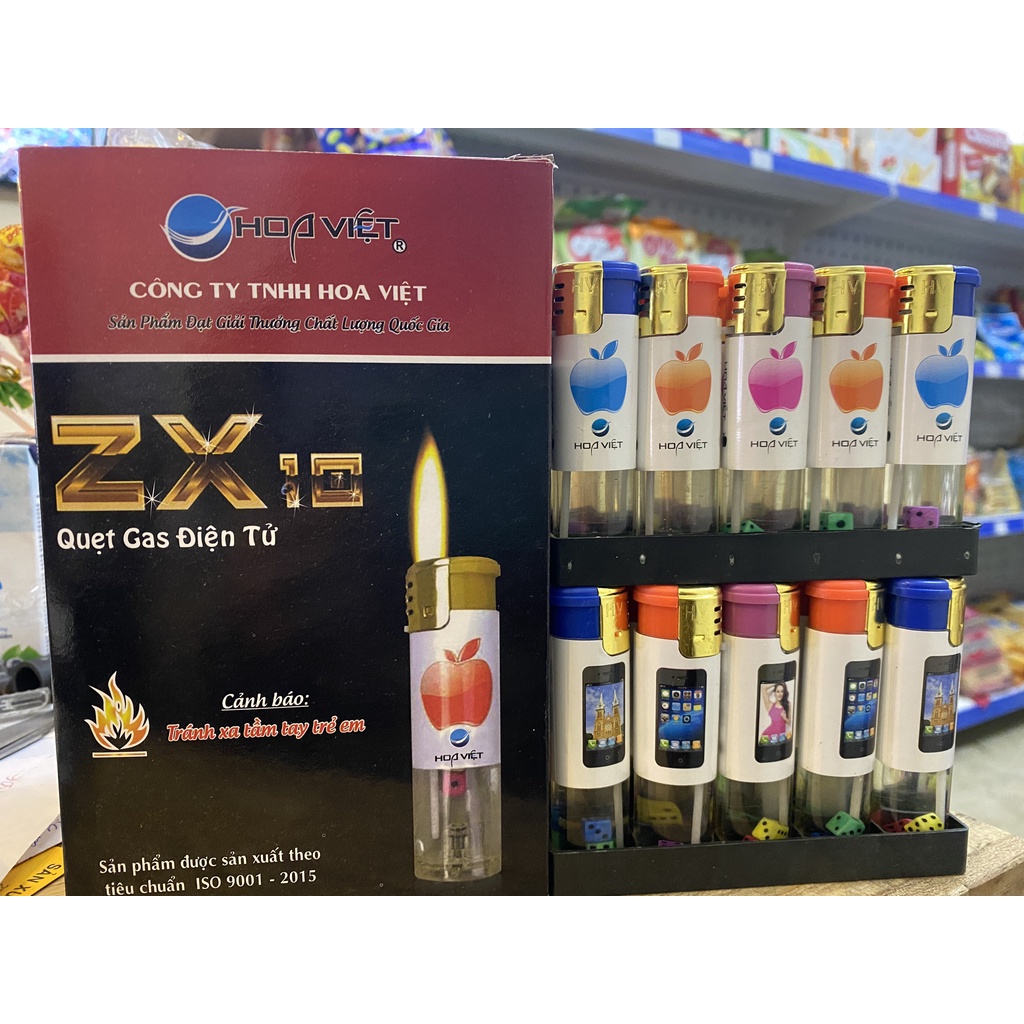 Hộp Bật-Lữaa Khò Hình Quả Táo [50 cái]
