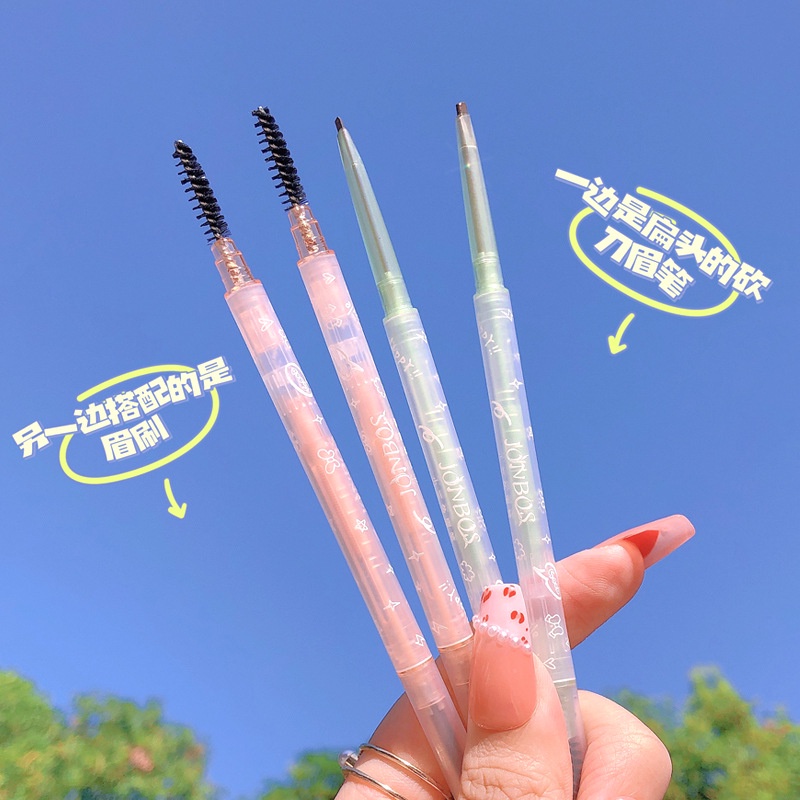Bút Chì Kẻ Lông Mày JONBOS Đầu Tam Giác Nhỏ Tự Nhiên Chống Nước Chống Mồ Hôi Lâu Trôi | BigBuy360 - bigbuy360.vn