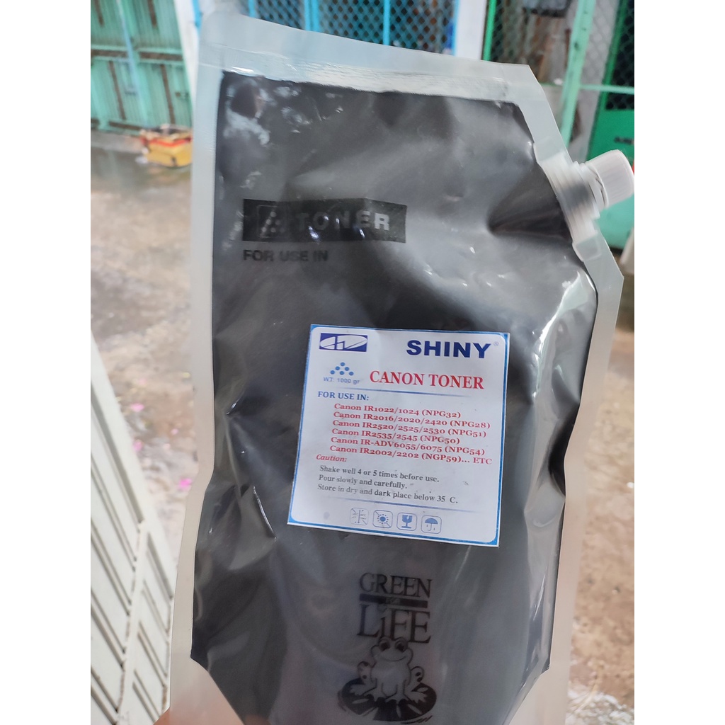Mực gói photocopy Canon có phễu tiện lợi