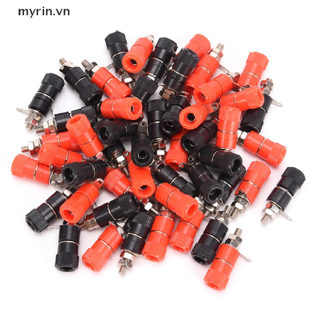 Set 10 Đầu Nối Chuối 4mm Chuyên Dụng