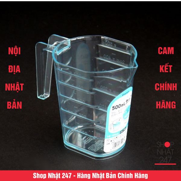 Ca đong chia vạch 500ml - Nội địa Nhật Bản