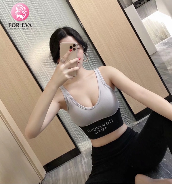 Áo bra thể thao croptop slowyuers 1974 quyến rũ | BigBuy360 - bigbuy360.vn