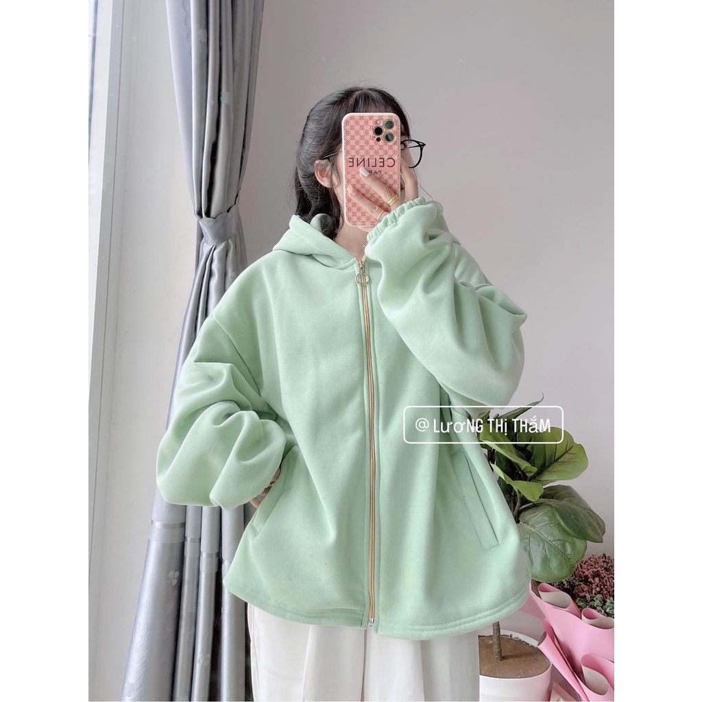 ÁO KHOÁC TAY PHỒNG CÓ NÓN 6 MÀU