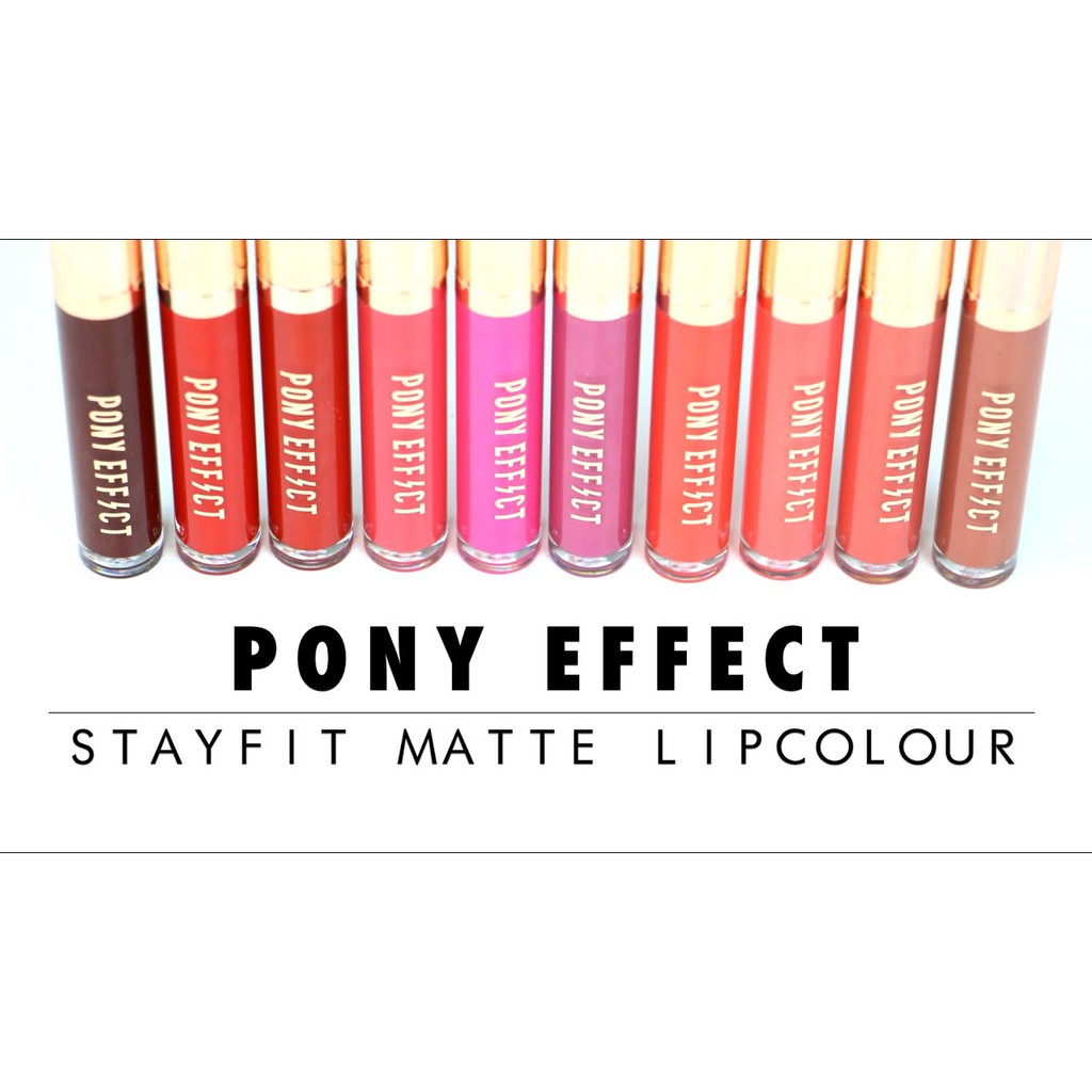 Son kem lì Hàn Quốc Pony Effect Stay Fit Matte Lip Colour