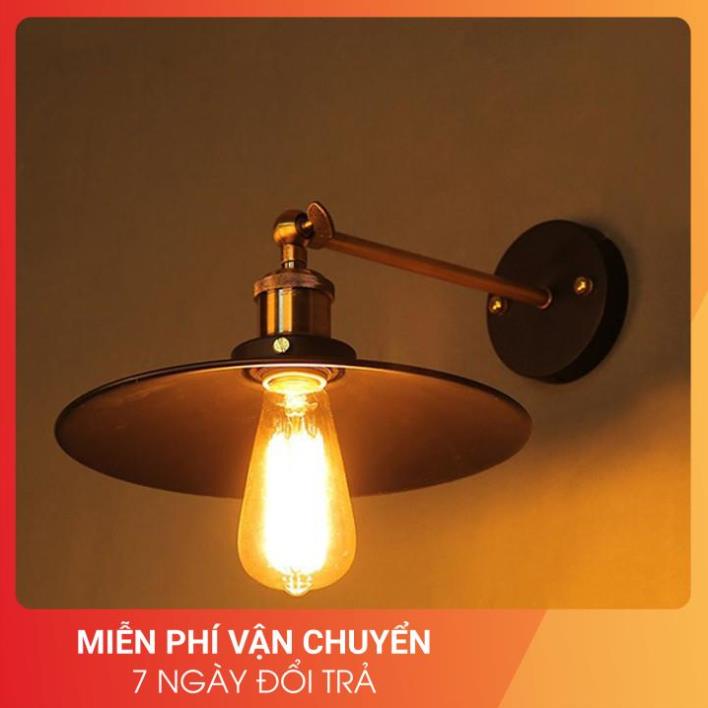 Đèn treo tường ROMAX đui đồng Chao sắt TU068 cao cấp sơn tĩnh điện 3 lớp