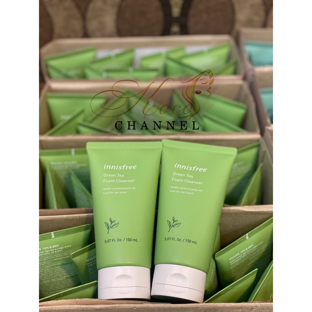 Sữa rửa mặt Innisfree Green Tea Foam Cleanser