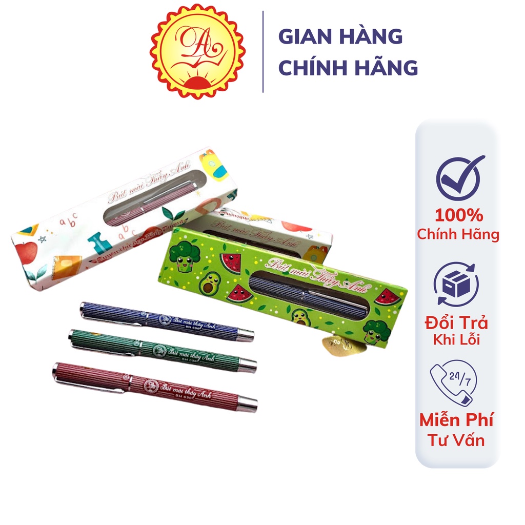 [Mã LIFEB04ALL giảm 10% tối đa 15K đơn 0Đ] Bút máy luyện chữ đẹp nét thanh đậm Bút mài Thầy Ánh cho bé tập viết 030