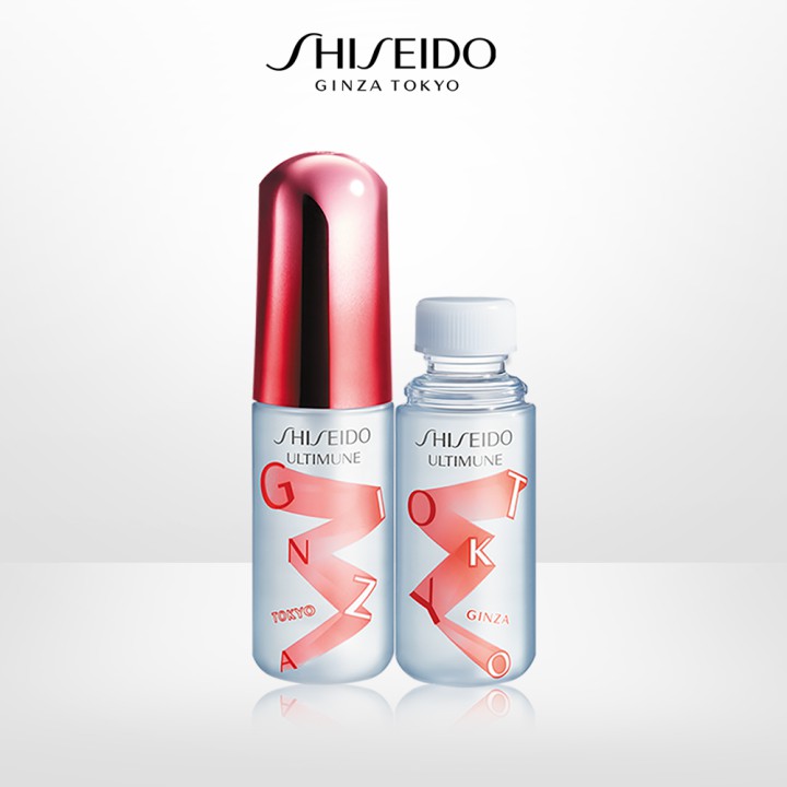 Tinh chất dạng xịt Shiseido Ultimune Defense Refreshing Mist 30ml x 2