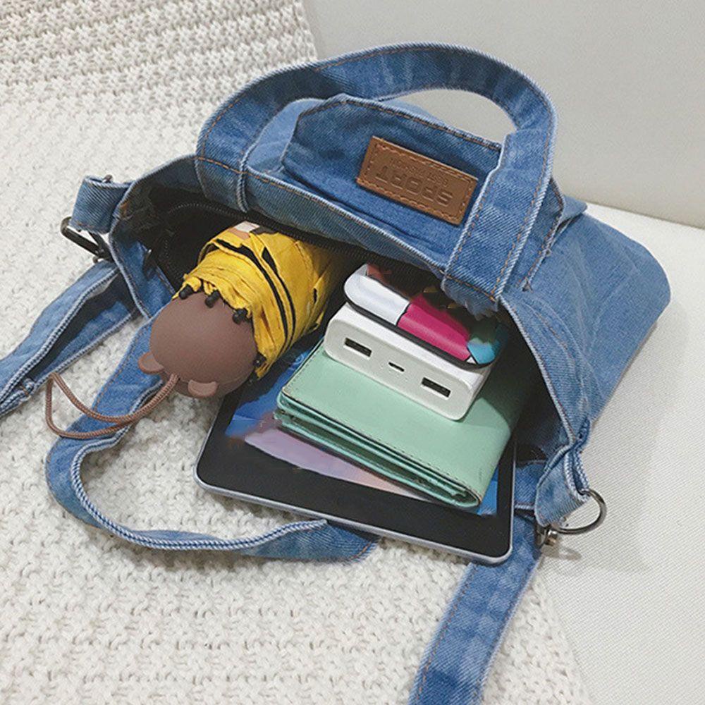 Túi Đeo Chéo Denim Thời Trang Cá Tính Dành Cho Nữ