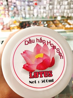 DẦU HẤP TÓC HOA SEN  500 ML
