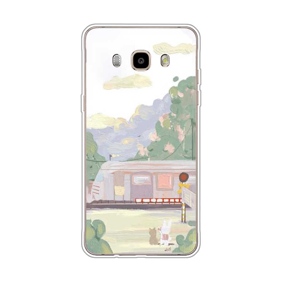 Ốp Điện Thoại TPU Dẻo In Họa Tiết Độc Đáo Thời Trang Cho Samsung Galaxy J4 PLUS 2018 j5 prime j5 pro j5 2016
