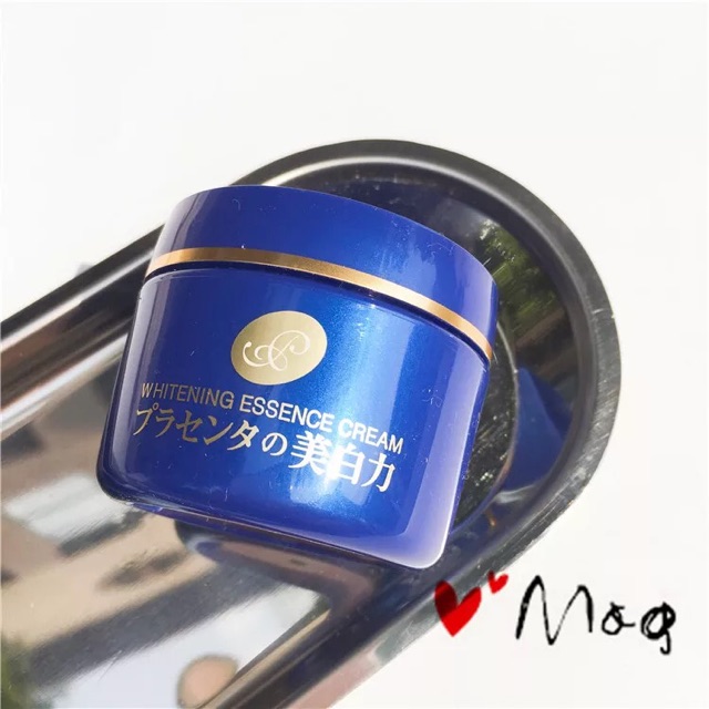 KEM DƯỠNG TRẮNG DA NGỪA LÃO HÓA MEISHOKU PLACENTA WHITENING ESSENCE CREAM 55G