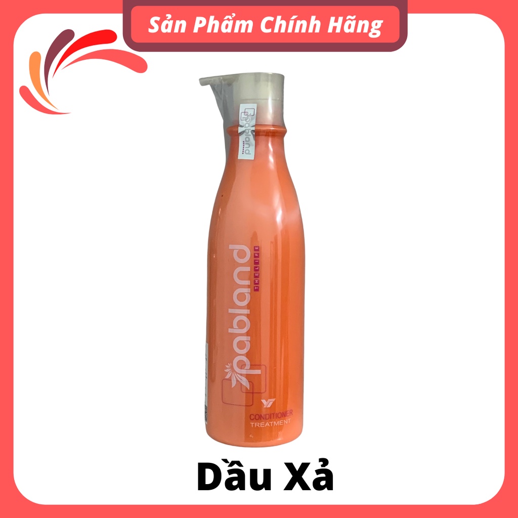 Căp dầu gội xả PABLAND 750ml keratin sạch gàu suôn mềm mượt tóc chính hãng