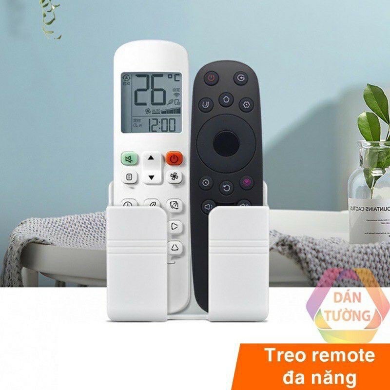 Kệ để điện thoại, điều khiển dán tường tiện lợi