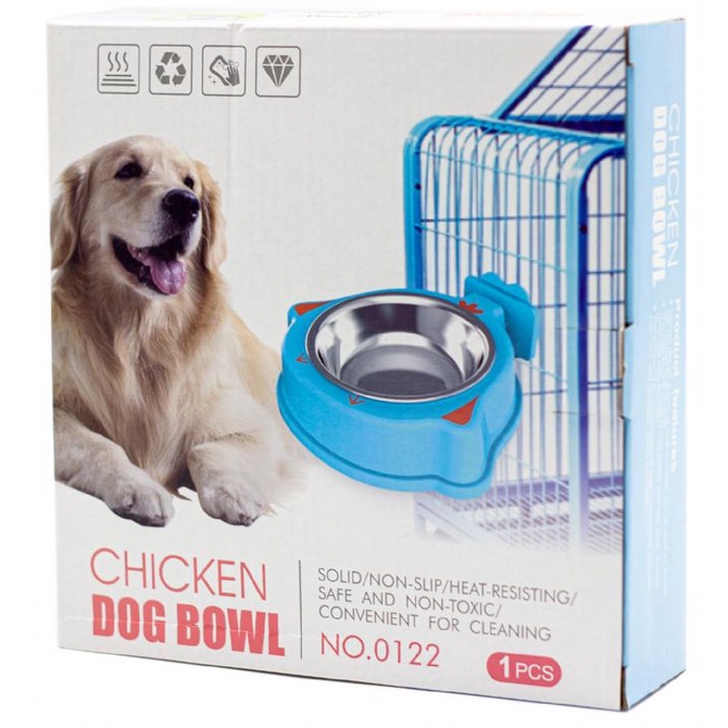 Bát Ăn Treo Lồng Chicken Dog Bowl 0122