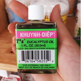 Tinh dầu khuynh diệp bsts eucalyptus oil 30ml của mỹ