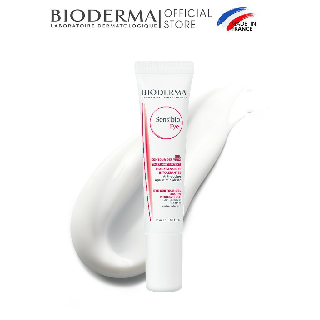 Kem dưỡng ẩm giảm bọng mắt Bioderma Sensibio Eye - 15ml