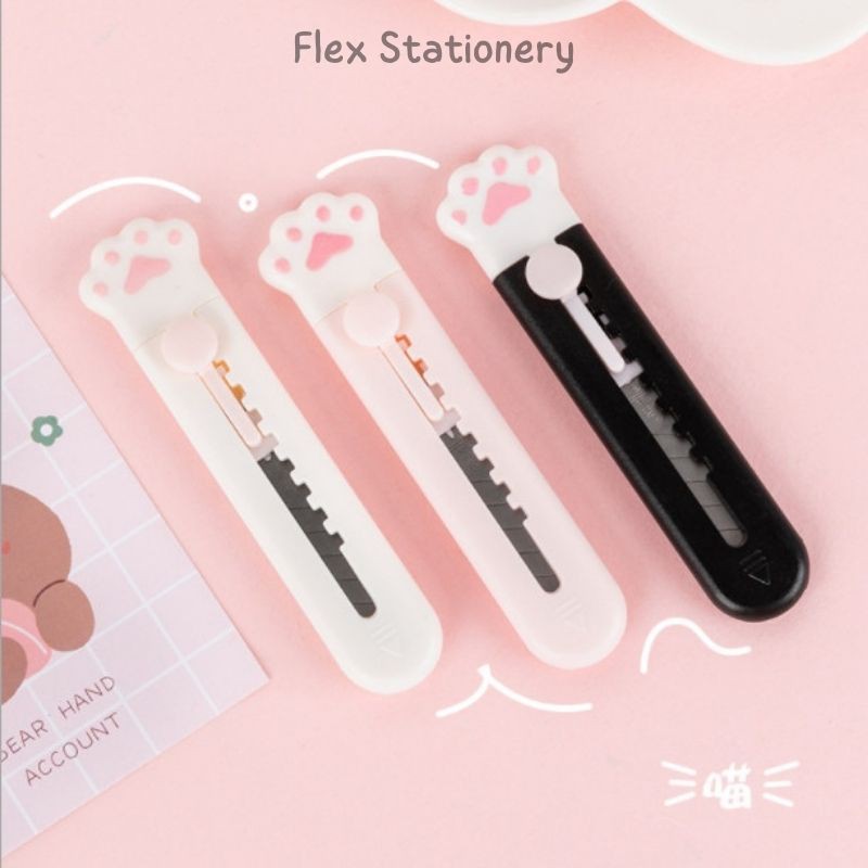 DAO RỌC GIẤY MINI CHÂN MÈO DỄ THƯƠNG, VĂN PHÒNG PHẨM CHO HỌC SINH GIÁ TỐT