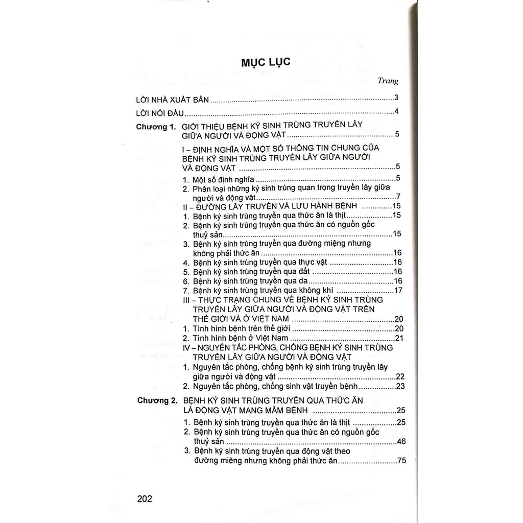 Sách - Bệnh Ký Sinh Trùng Truyền Lây Giữa Người Và Động Vật
