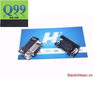 [Siêu rẻ] Chân cổng com DB9 đực- cái (Loại hàn dây) Rs232