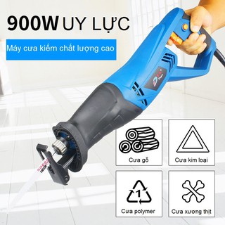 Máy cưa kiếm cầm tay Dongda 900W + tặng kèm 10 lưỡi cưa