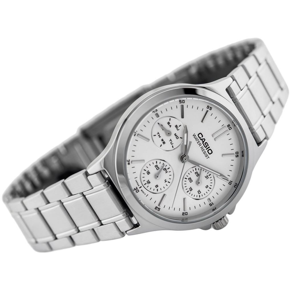 Đồng hồ nữ dây kim loại Casio Standard chính hãng LTP-V300D-7AUDF (33mm)
