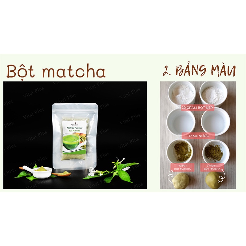 - Bột Matcha Đài Loan - Matcha Powder - Shop Nhà Anise - Vital Plus